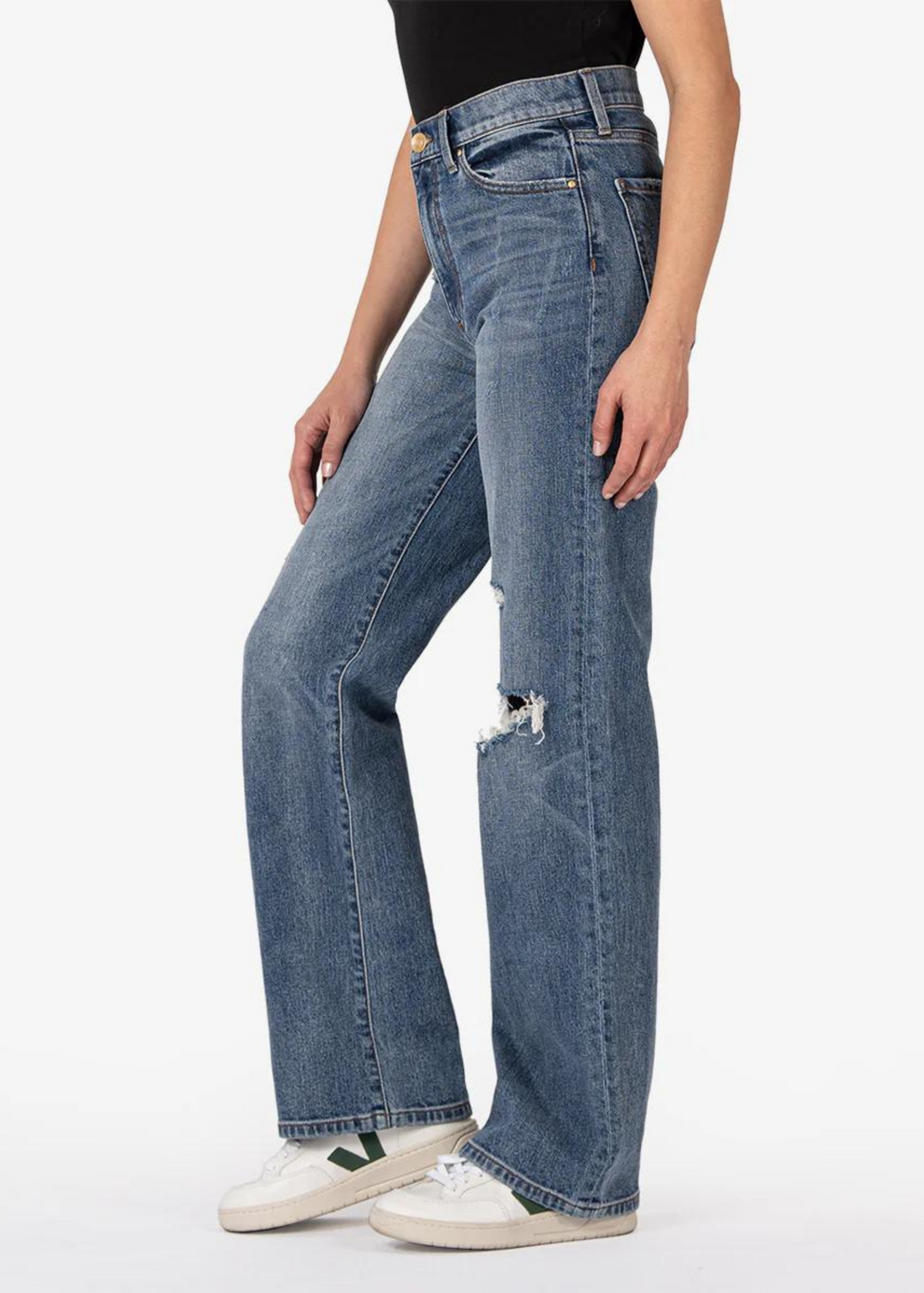 Kut from the Kloth Sienna High Rise Wide Leg Jeans