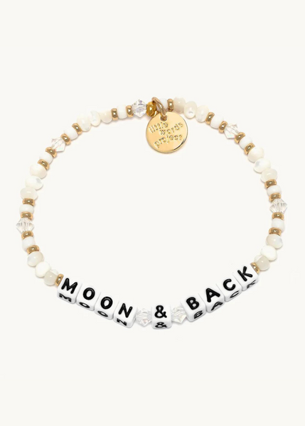 Little Words Project Moon & Back Bead Bracelet