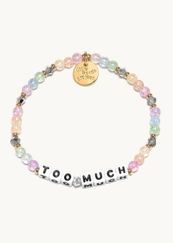 Little Words Project Too Much Bead Bracelet
