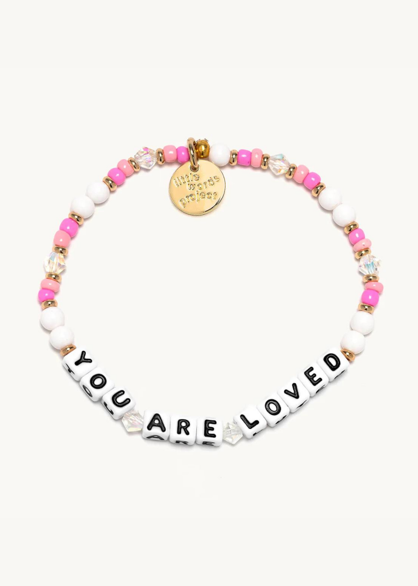 Little Words Project You Are Loved Bead Bracelet