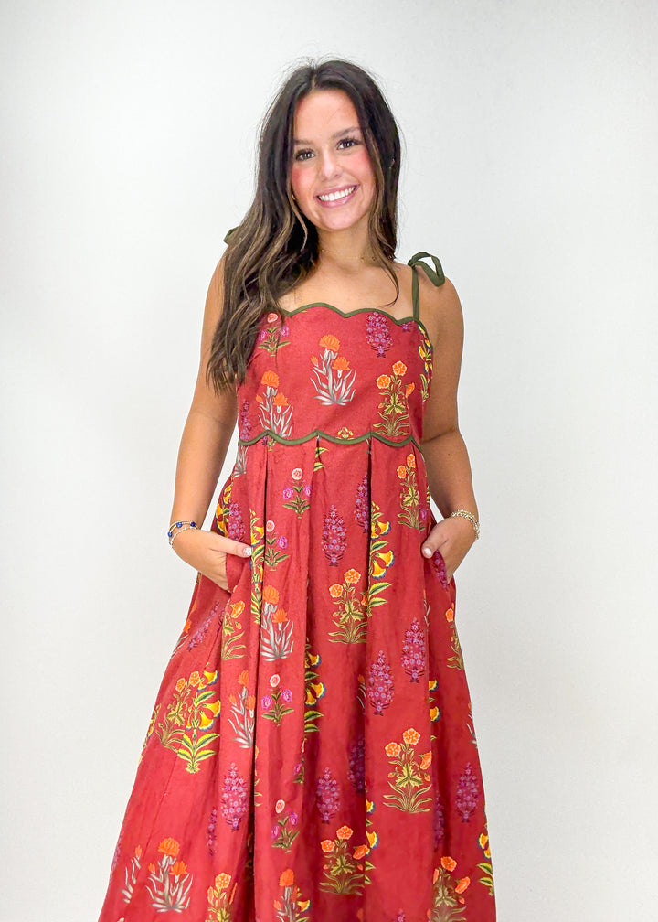 Dani Floral Midi Dress