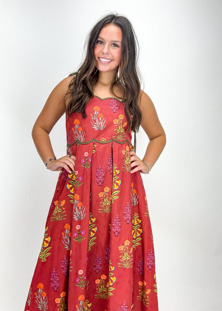 Dani Floral Midi Dress