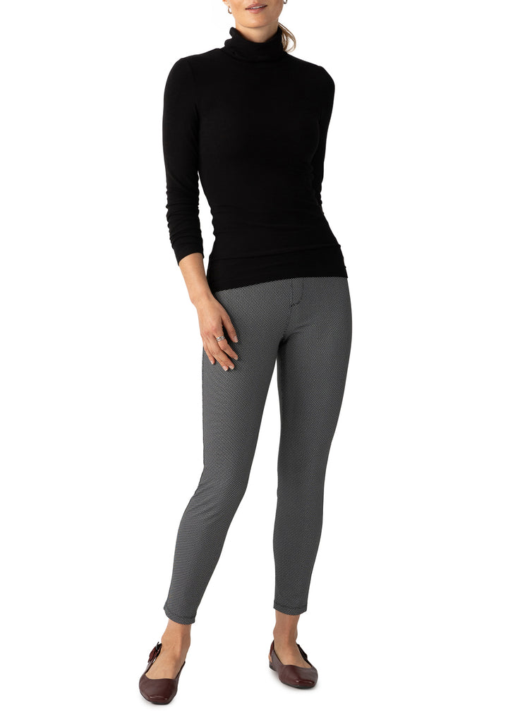 Sanctuary Clothing Runway Legging - Ditsy Check