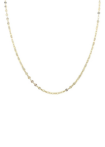 18" Goddess Charm Bar Shimmer Chain - Gold