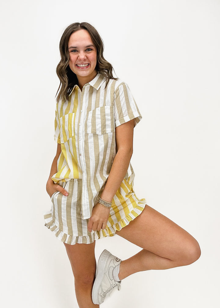 Bethany Striped Top