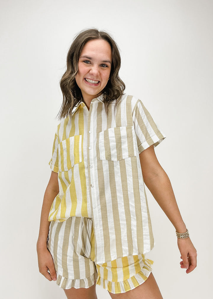 Bethany Striped Top