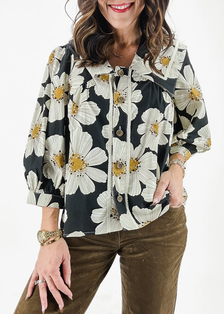 Daisy Printed Top