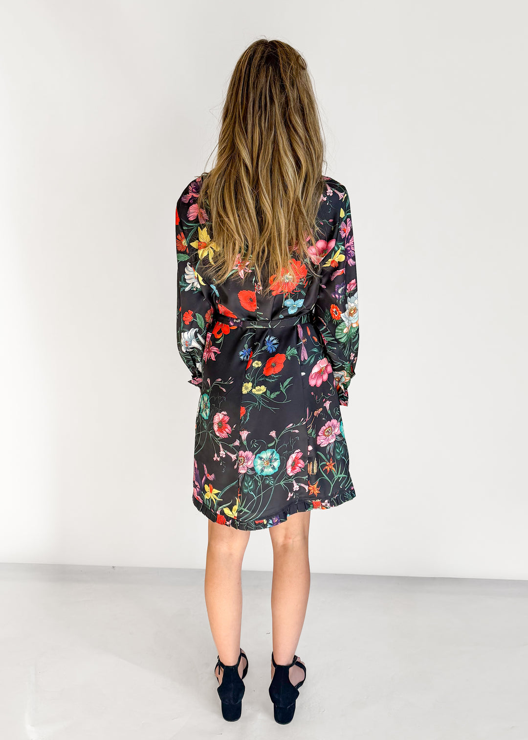 Dylan Floral Tie Mini Dress