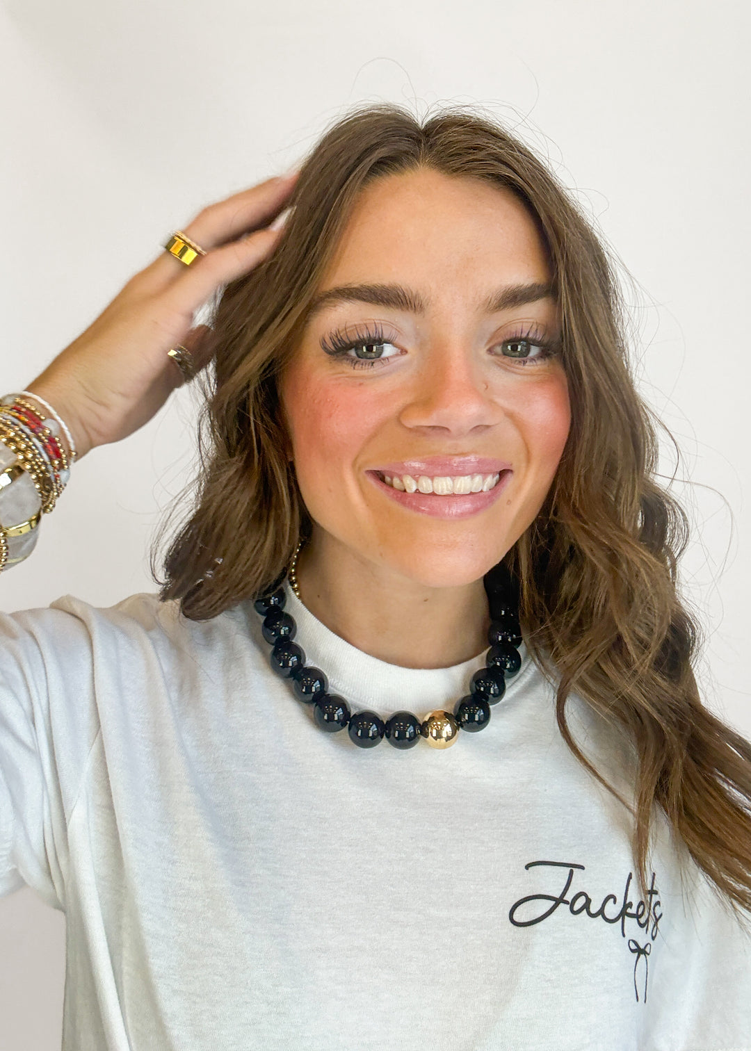 Game Day Beaded Necklace