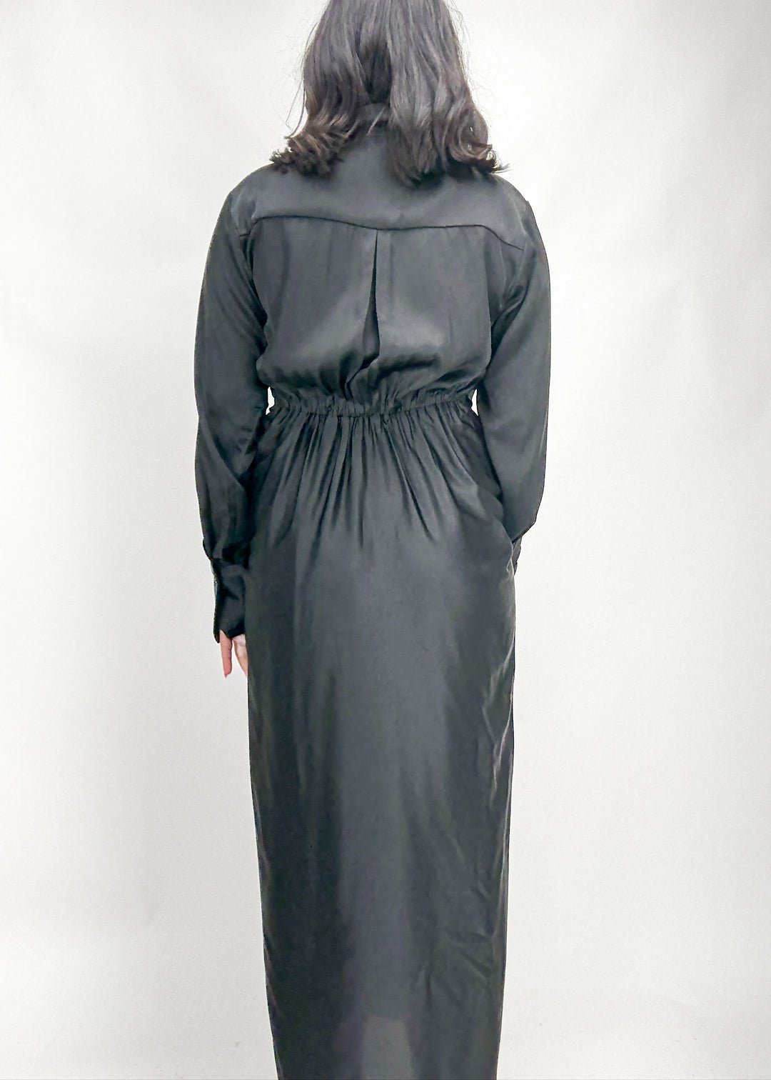 elan black maxi dress ELAN BLACK MAXI DRESS