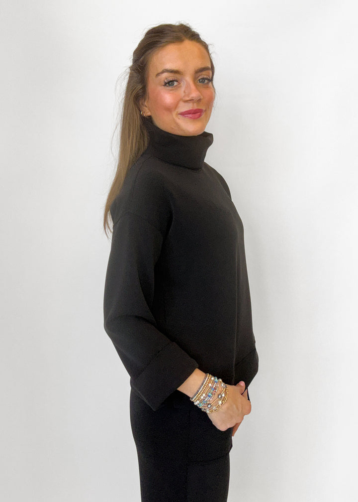 Sage Turtleneck Top