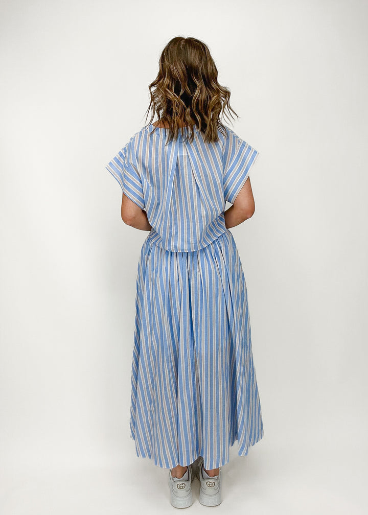 Ocean Breeze Striped Skirt