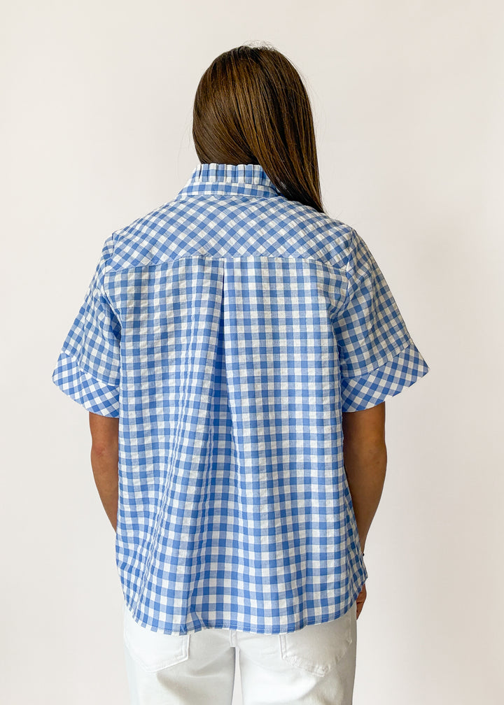 Aubrey Gingham Top