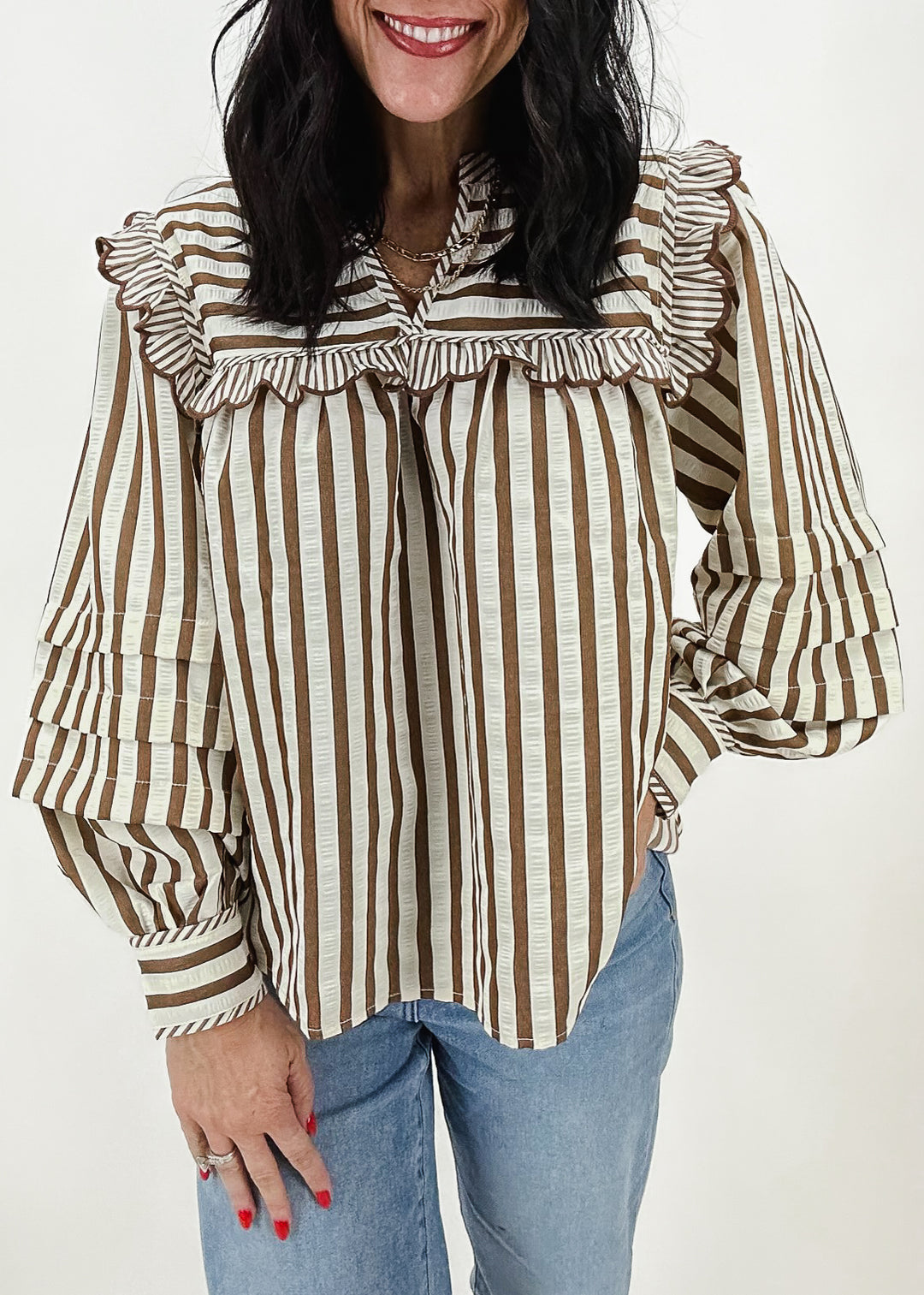 Alex Striped Top