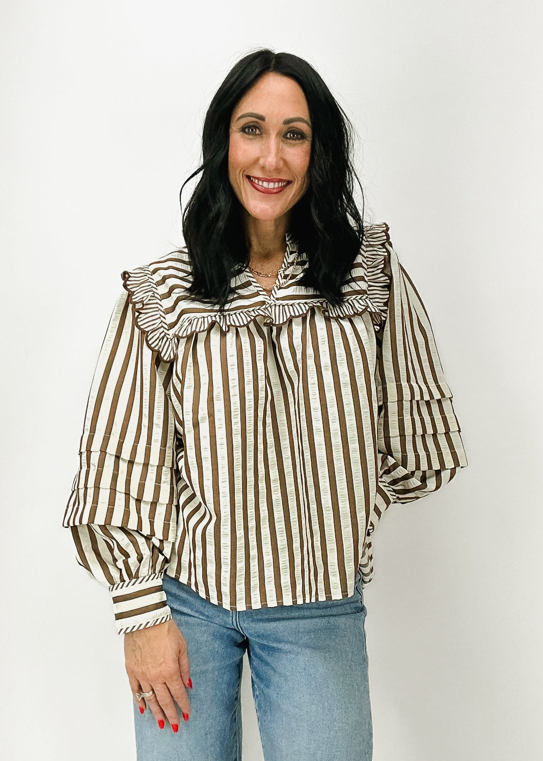 Alex Striped Top