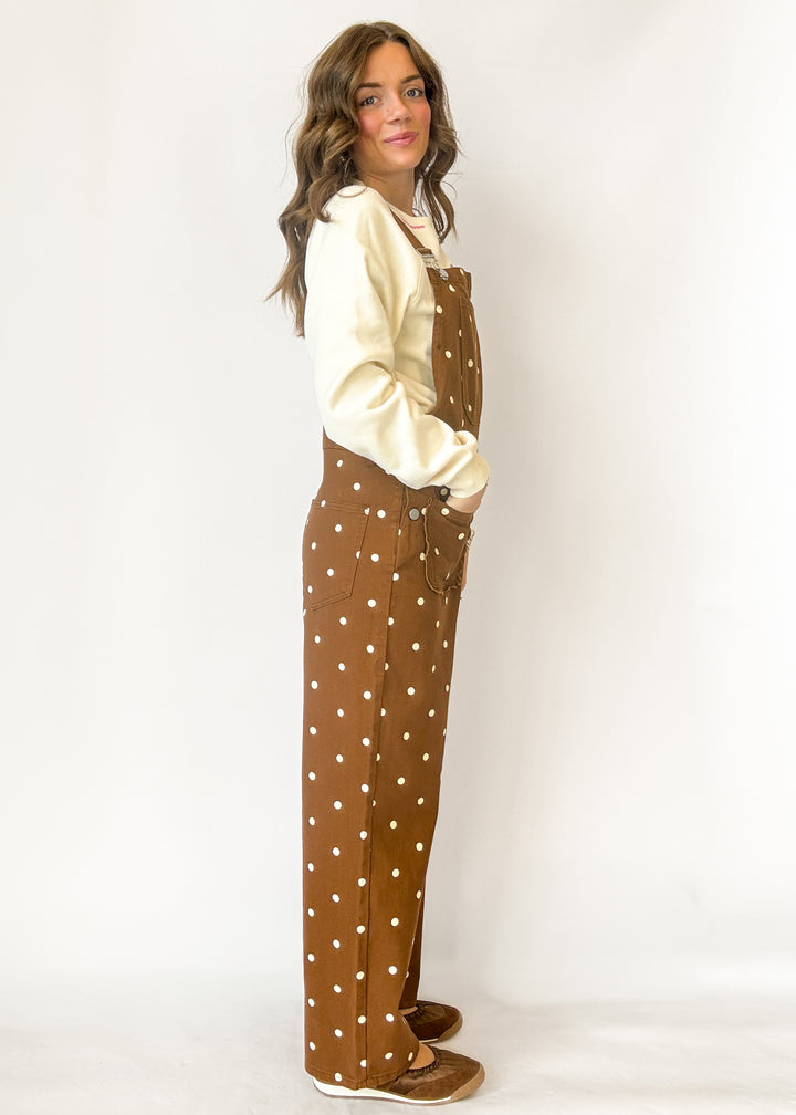 Mandy Polka Dot Overalls
