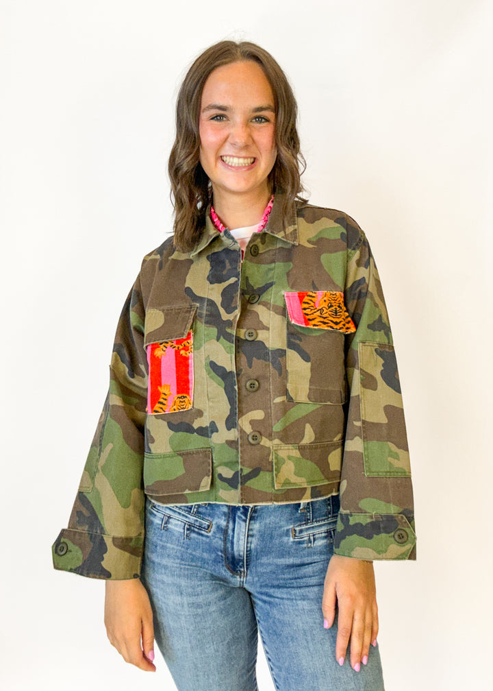 Molly Tiger Print Jacket