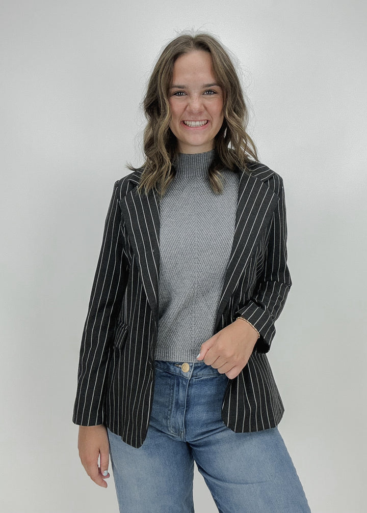 Cassie Striped Blazer