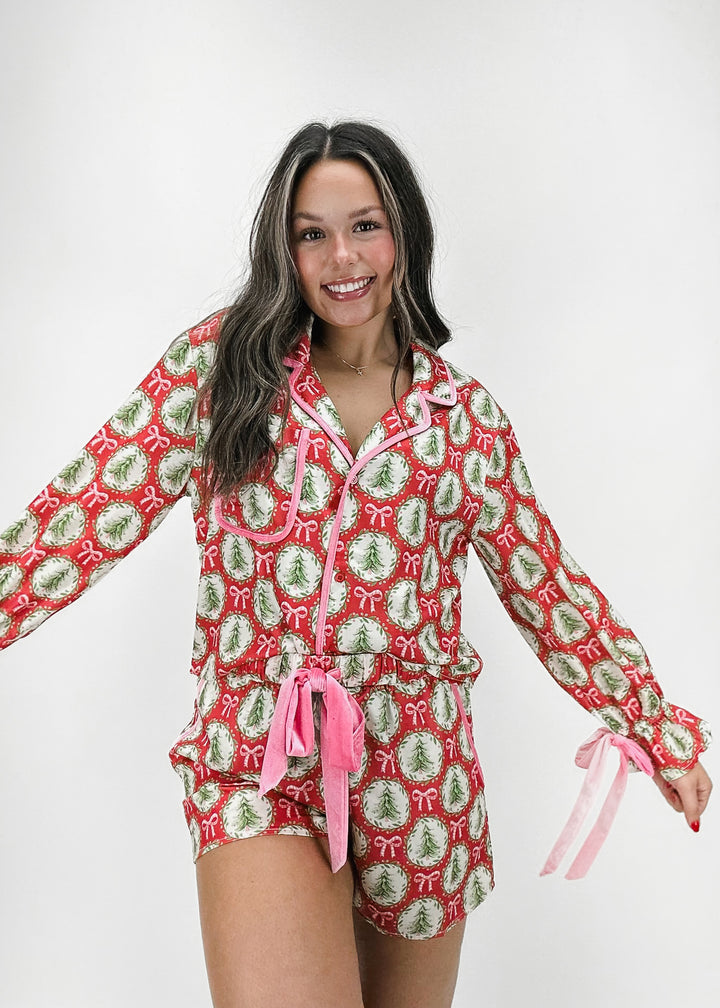 Joy Christmas Tree Pajamas