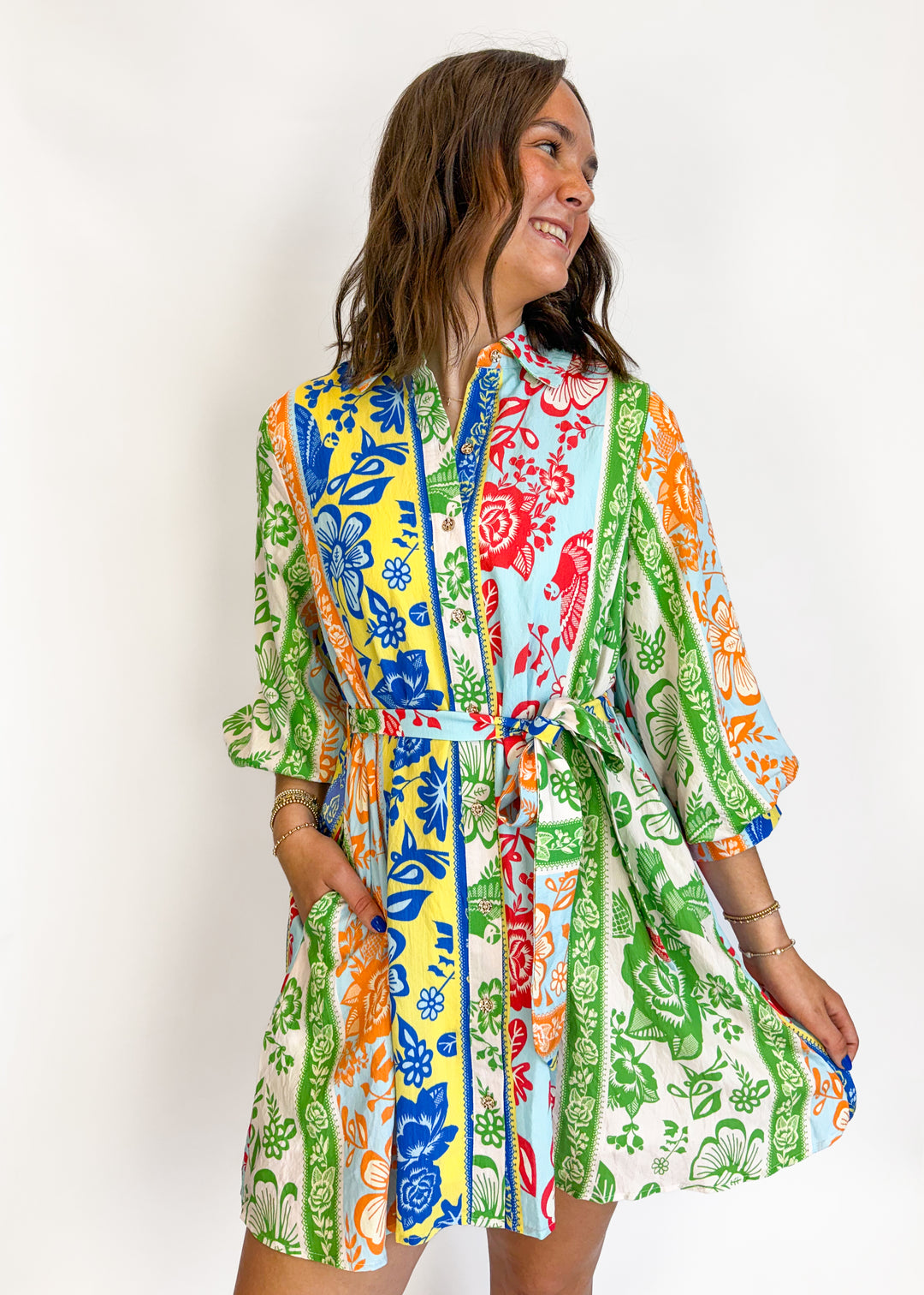 Mia Floral Mini Dress