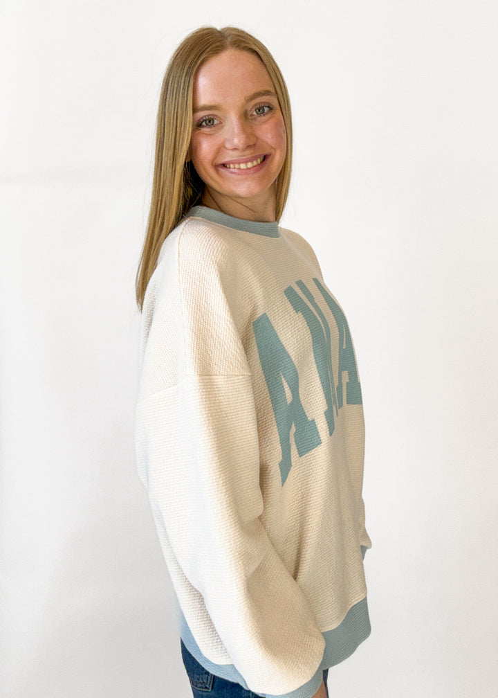 Mama Sweatshirt - Blue