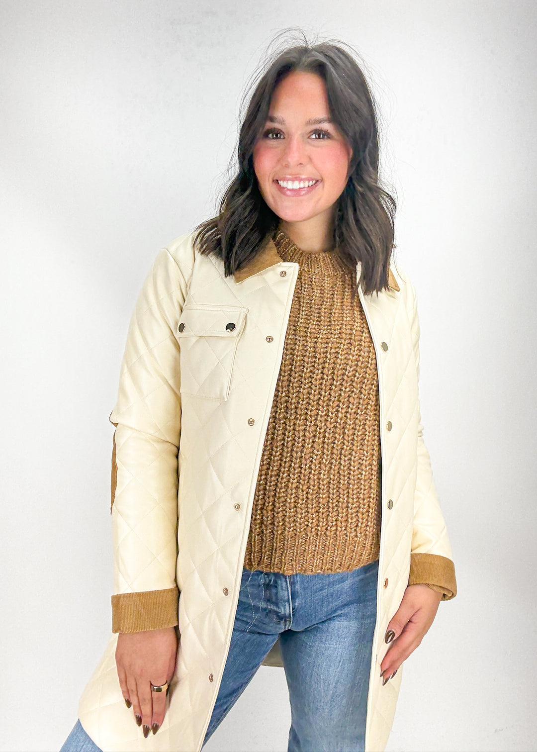 Dolce Cabo Blair Quilted Mini Jacket