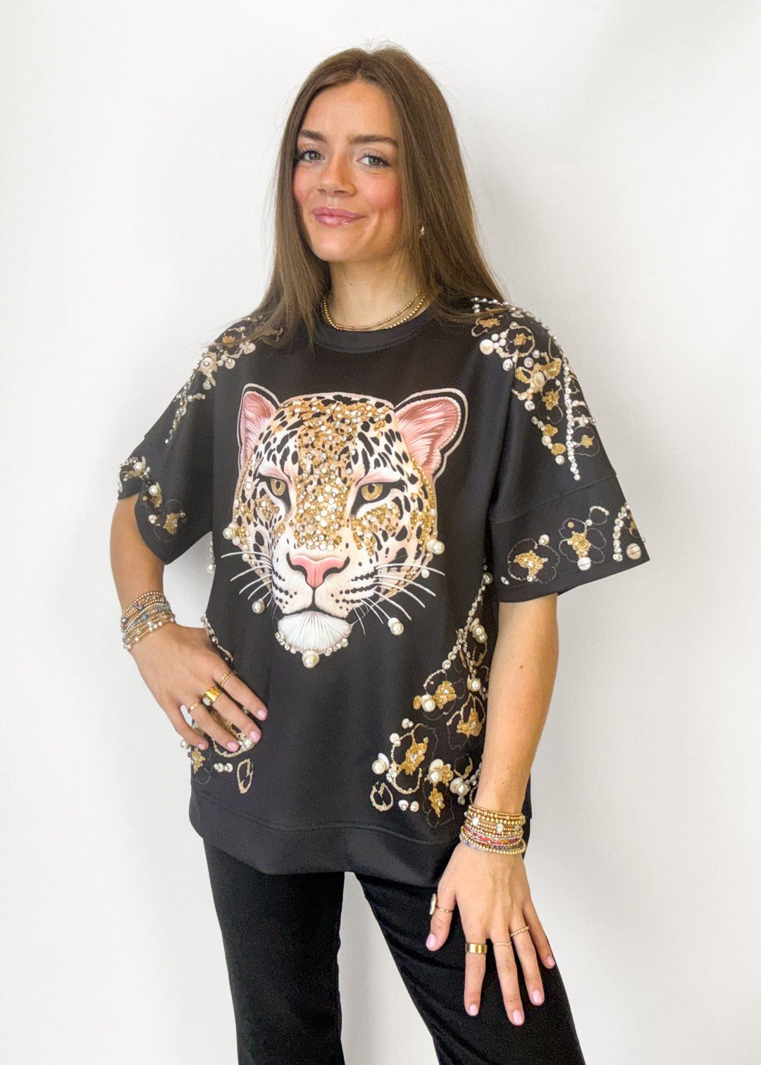 Nova Leopard Oversized Tee