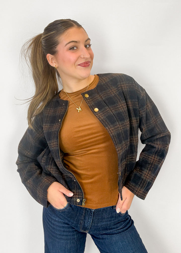 Sydney Plaid Jacket