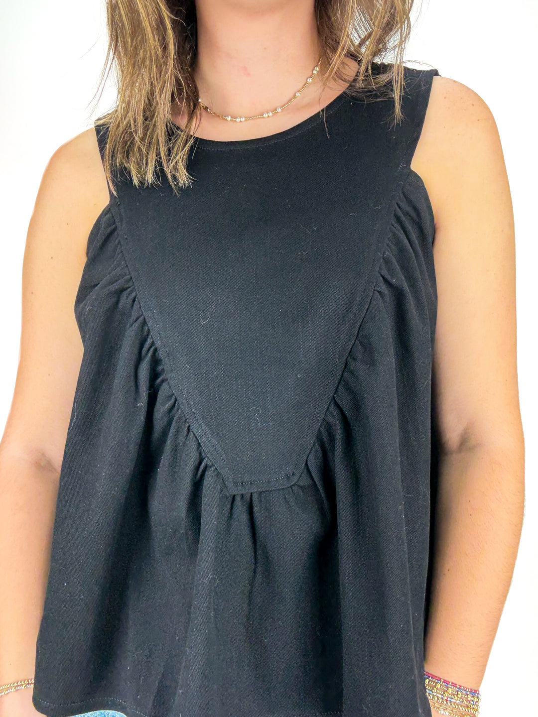 Touchdown Denim Tank