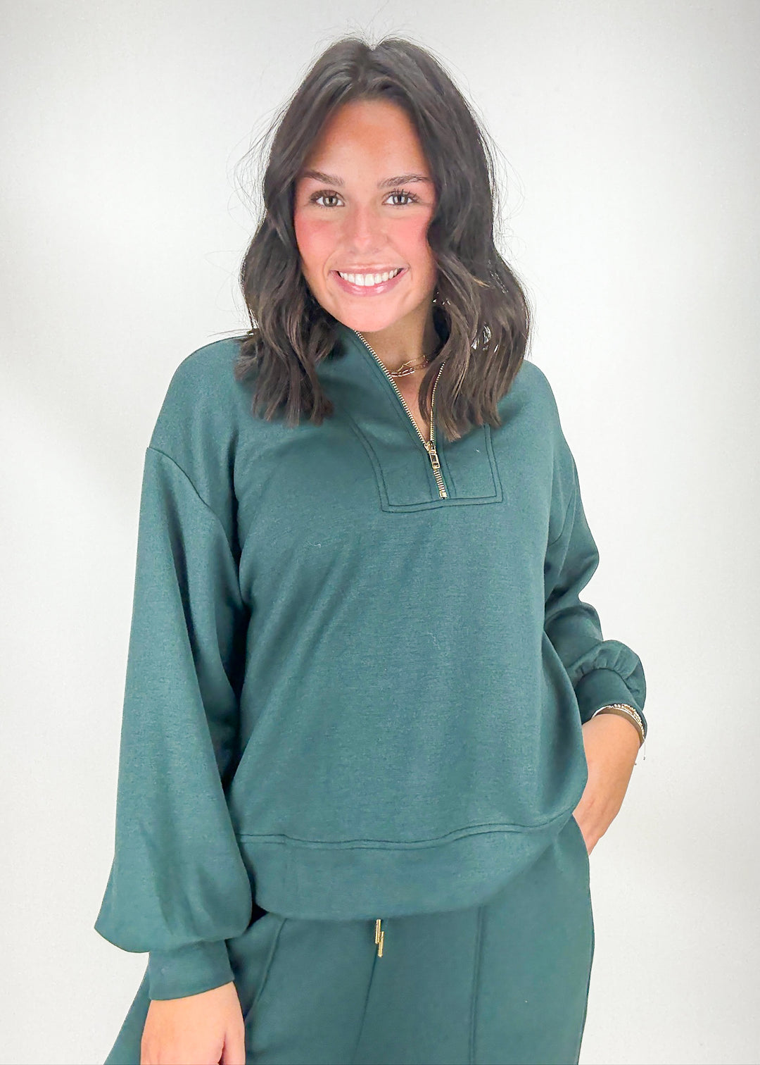 Evelyn Half Zip