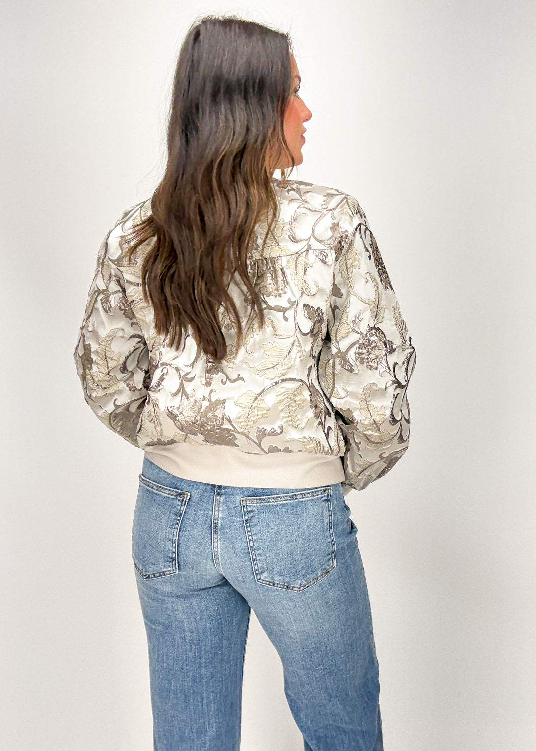 Molly Floral Bomber Jacket