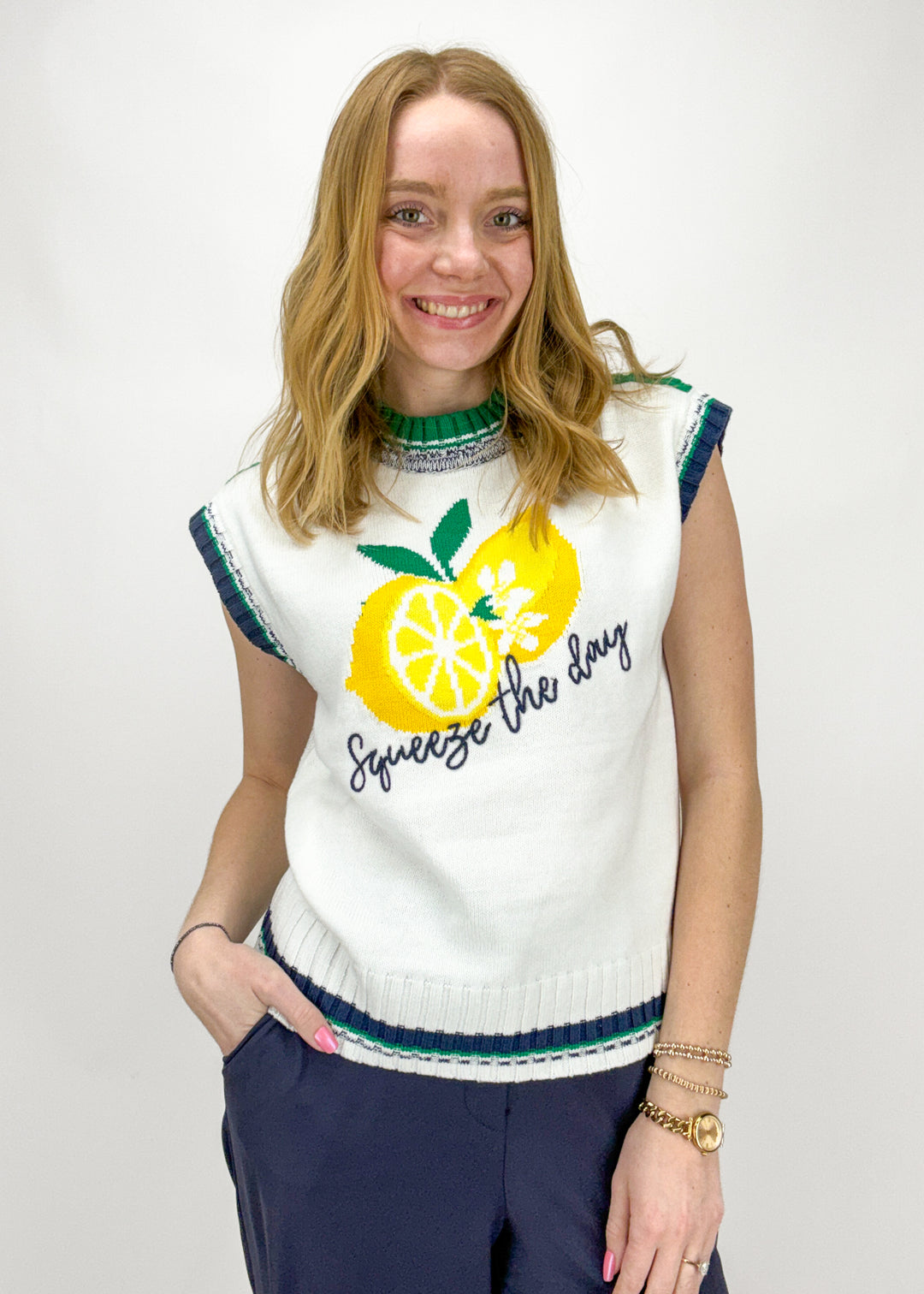 Squeeze the Day Graphic Top