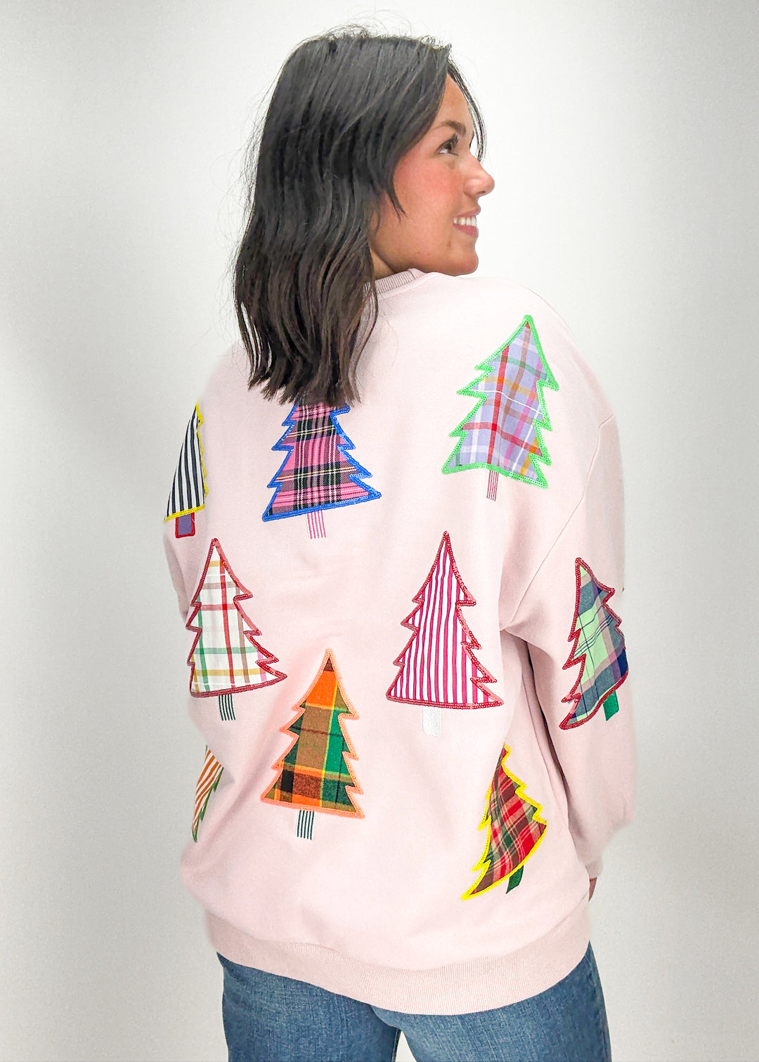 Queen of Sparkles Christmas Tree Sweatshirt