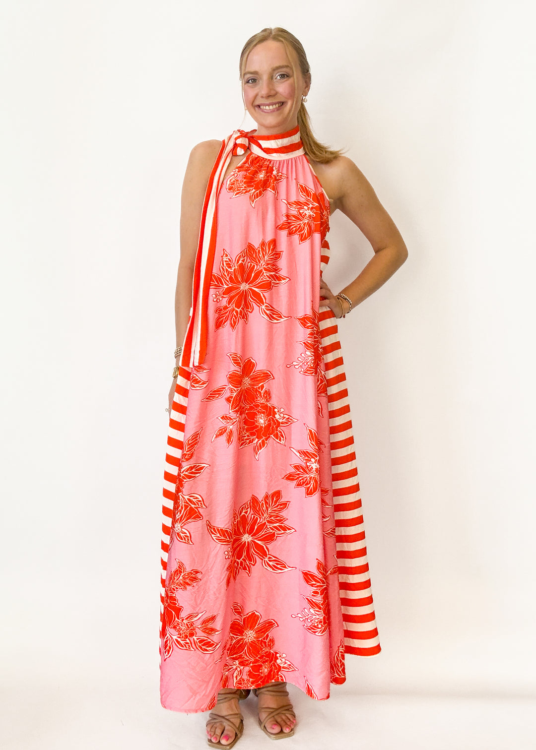 Isla Floral Midi Dress