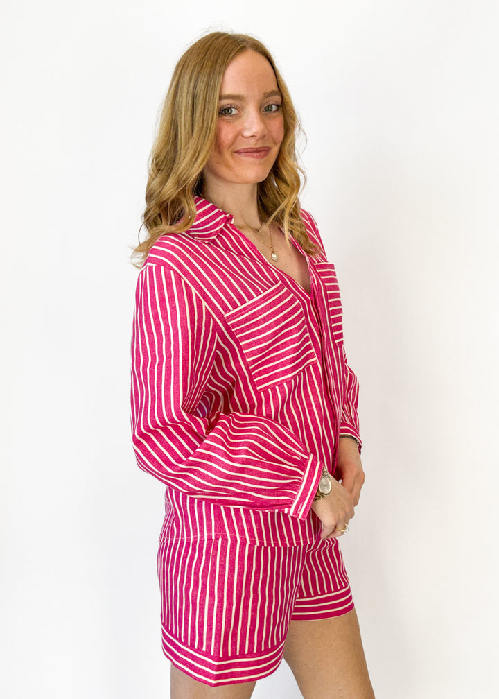 Astrid Jeni Striped Top