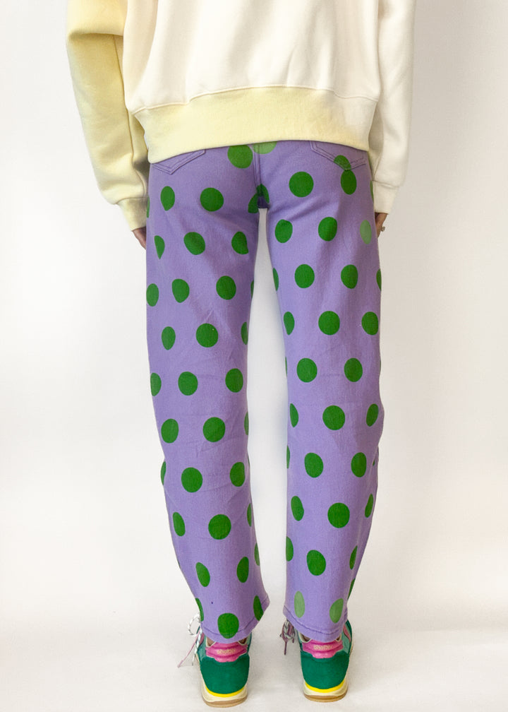 Joy Polka Dot Barrel Pants