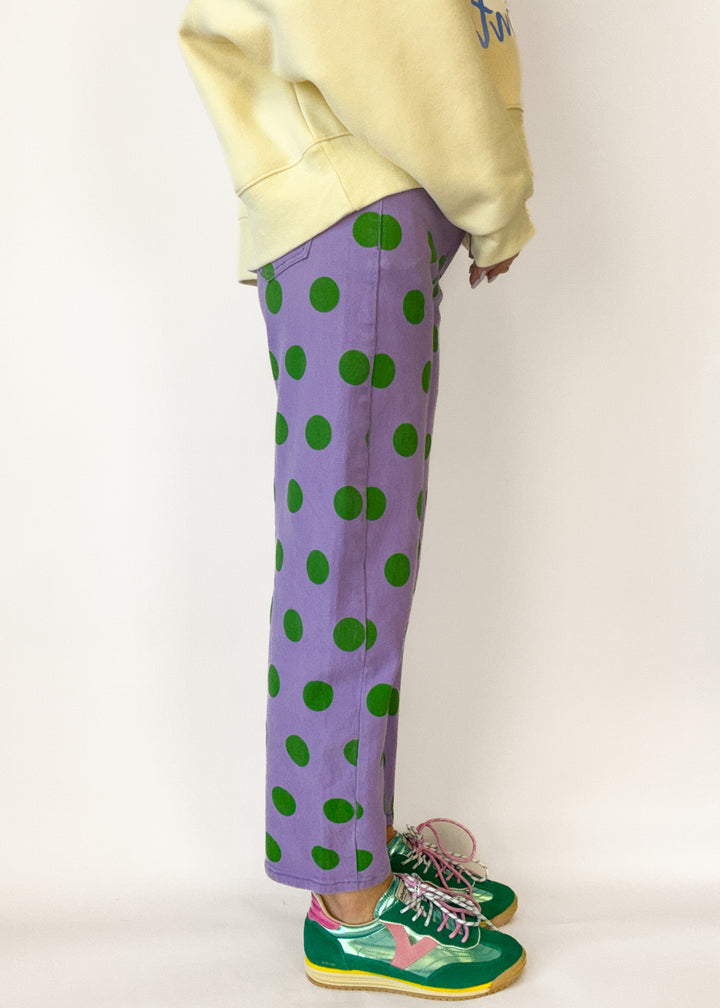 Joy Polka Dot Barrel Pants