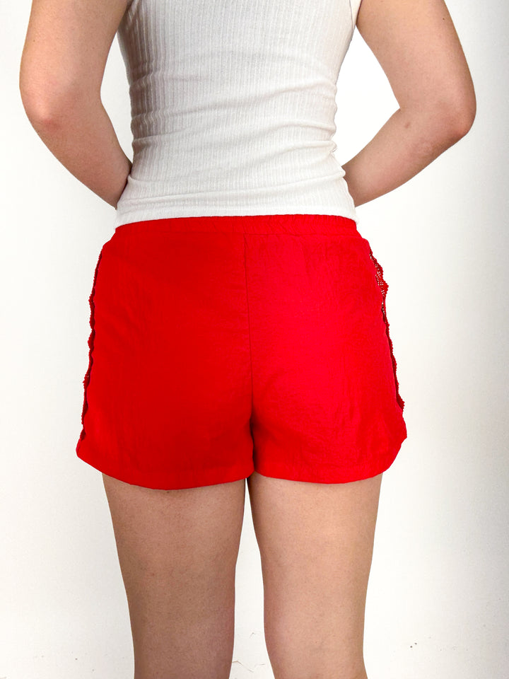 Jackie Lace Trim Shorts