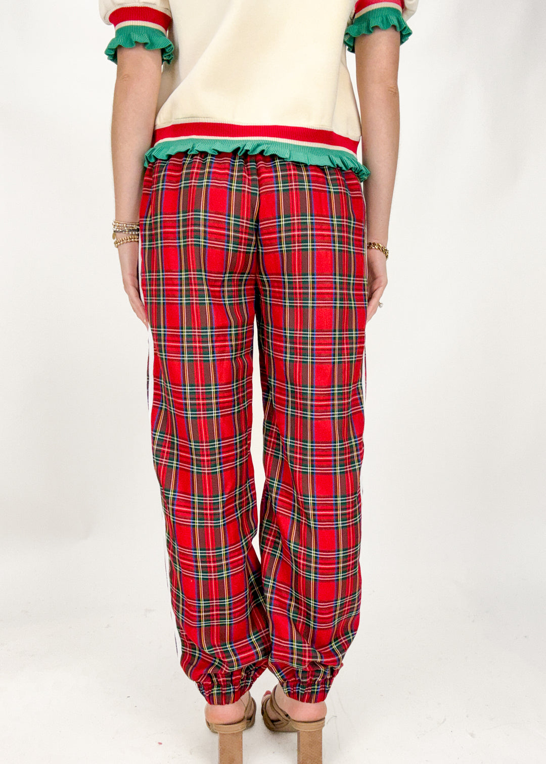 Eve Plaid Track Pants