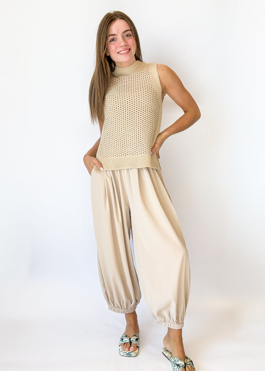 Six Fifty Montauk Crochet Tank