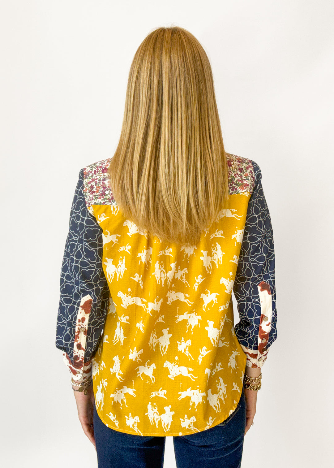 Saddle Up Button Down