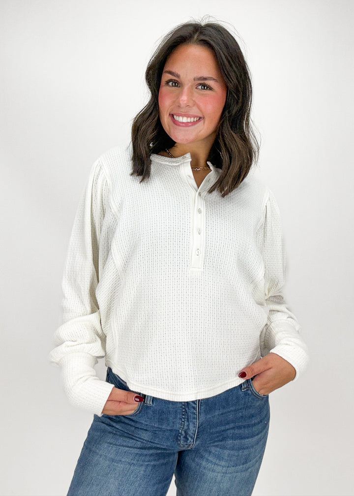 Free People Quinn Knit Top