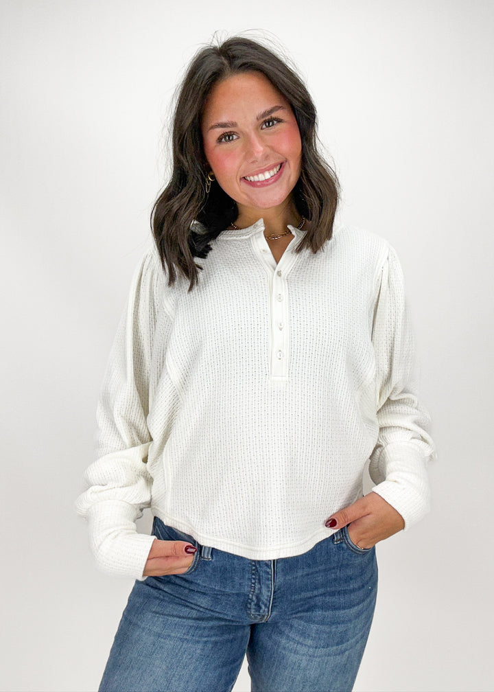 Free People Quinn Knit Top