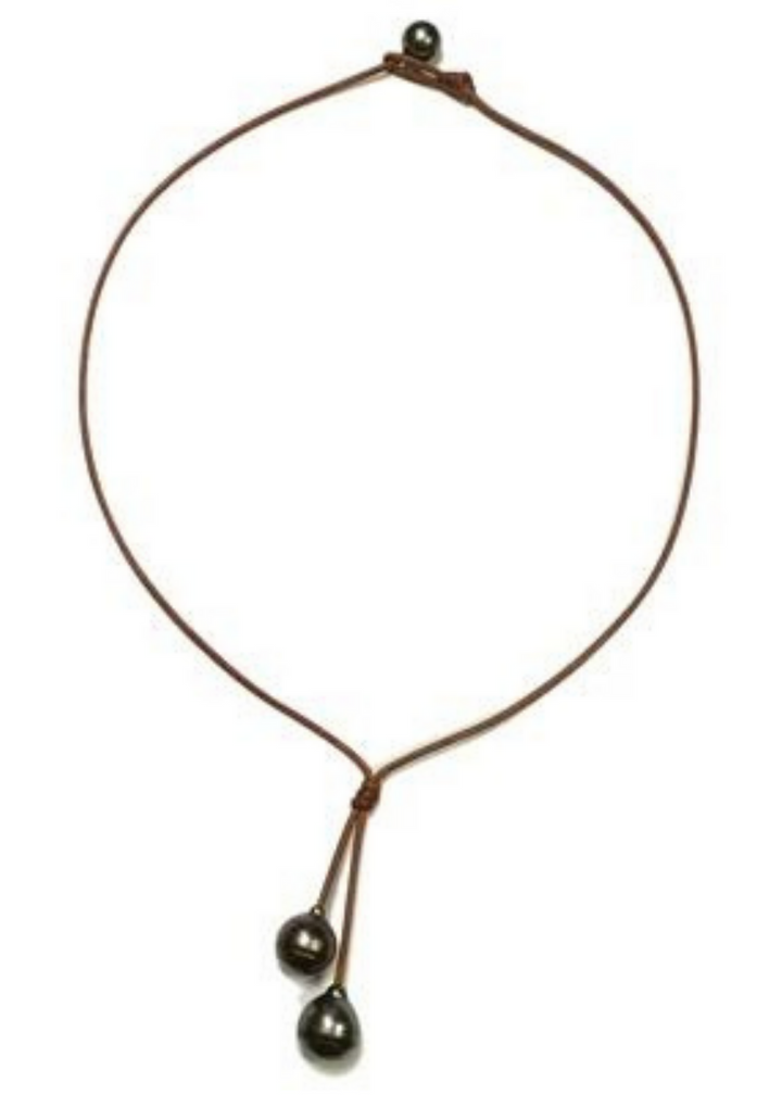 BTN Rain 2 Drop Necklace