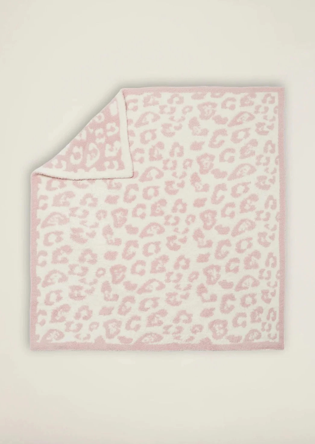 Cozychic BITW Baby Blanket - Dusty Rose/Cream
